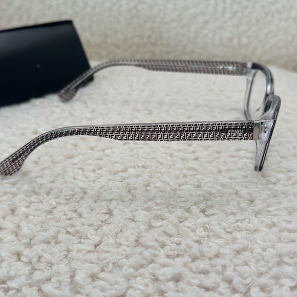 Fendi Women's Rectangular Glasses Frames with Case FF0004 - Picture 7 of 12